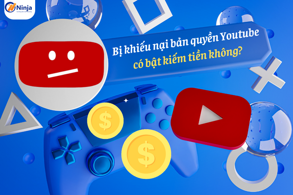 Bị khiếu nại bản quyền YouTube có bật kiếm tiền không? Hỏi đáp!
